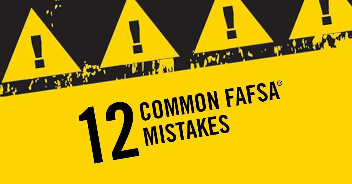 12 Common Fafsa